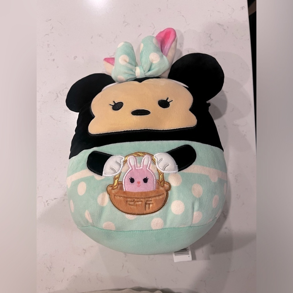 Squishmallow 10” Disney Easter 2023 Minnie Mouse - Picture 1 of 6